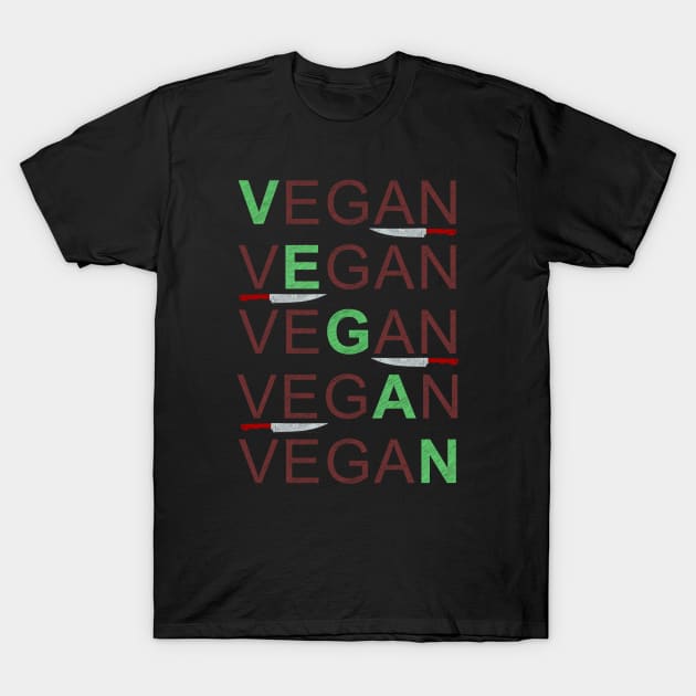 Vegan Funny T-Shirt by AnjPrint